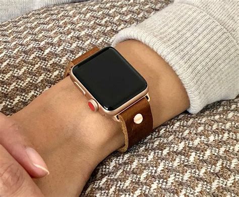 apple watch se leather band|apple 45mm leather watch bands.